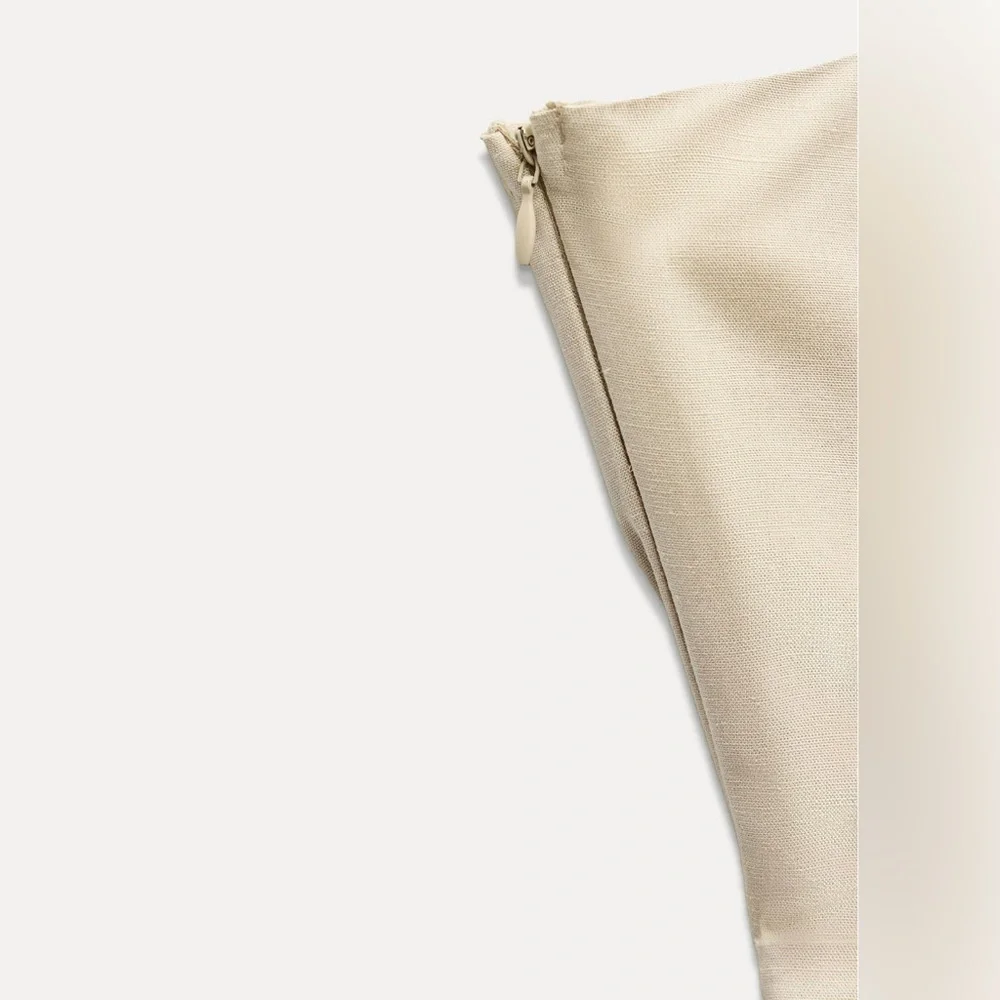 NWT ZARA CUT OUT MIDI DRESS - Picture 8 of 9